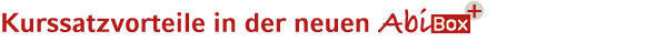 Kurssatzvorteile in der neuen ￼ 