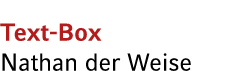 Text Box Nathan der Weise
