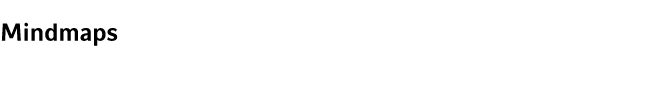 Mindmaps 
