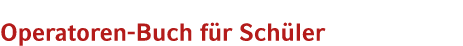 Operatoren Buch f r Sch ler