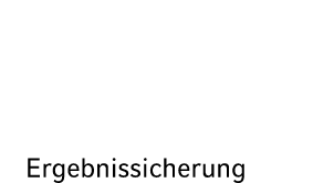 Ergebnissicherung 